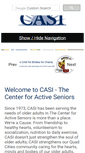 Mobile Screenshot of casiseniors.org